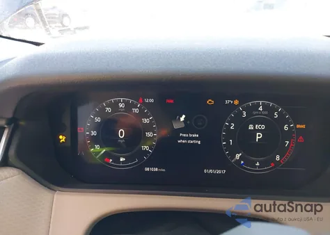 2018 Land Rover Range Rover Velar P380 S z USA, uszkodzony, nr VIN SALYB2RV6JA759652